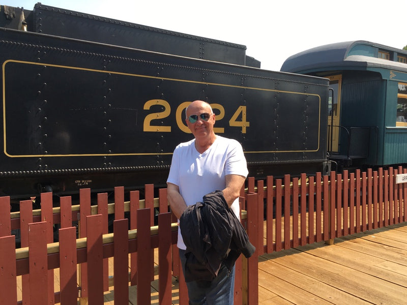 Henry Kutarna, The Catholic CEO, is a train enthusiast. 